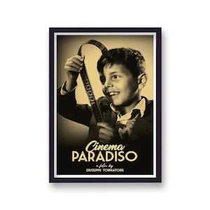 Cinema Paradiso Alternative Movie Poster v2