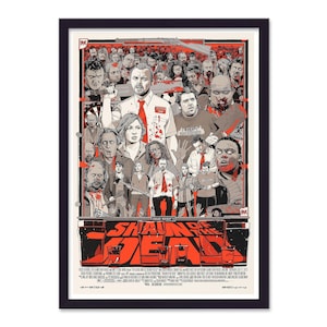 Shaun of the dead reimagined movie poster