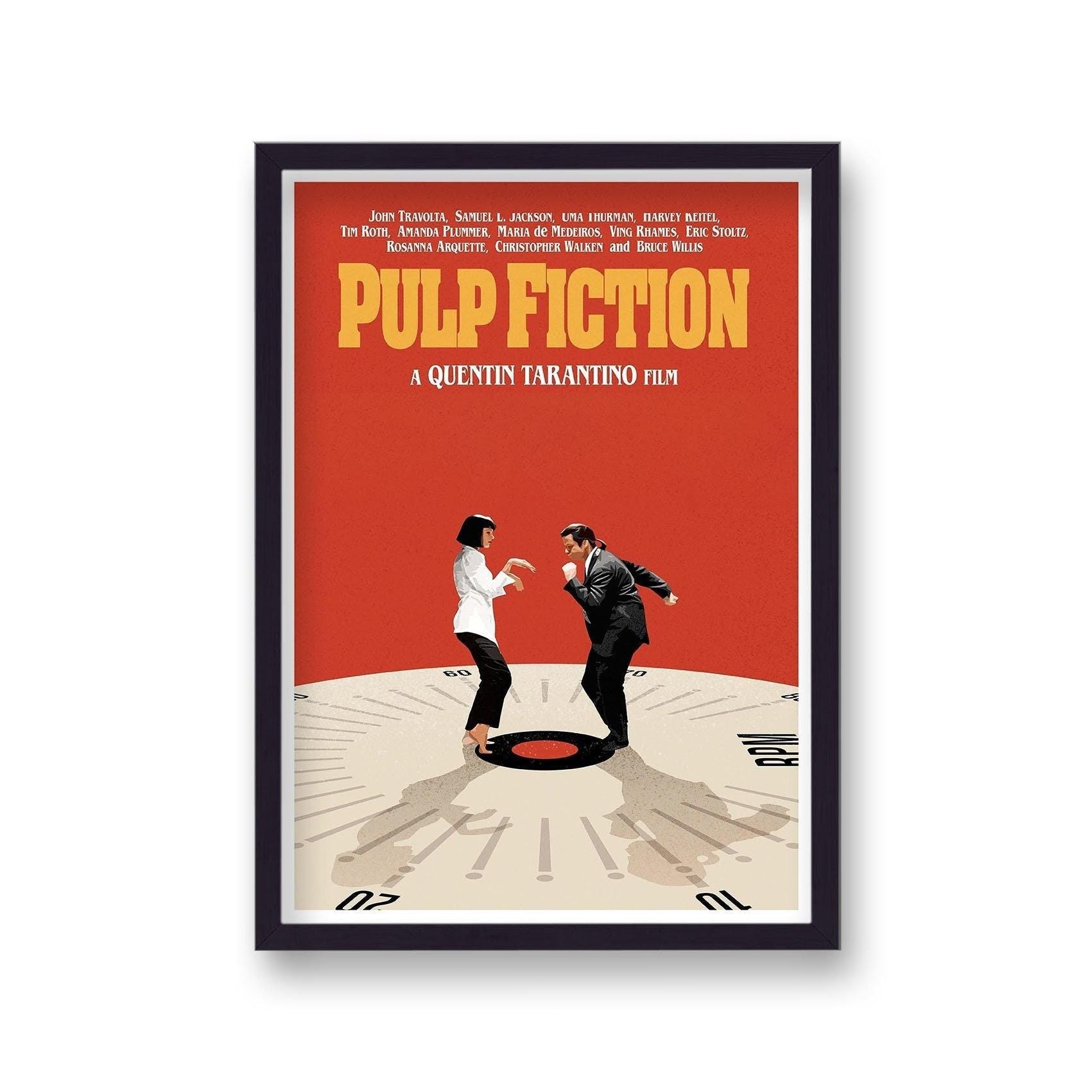 Pulp Fiction Alternative Movie Poster V20 - Etsy