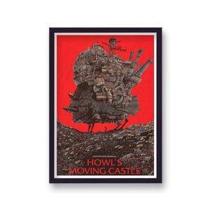 Howl&#39;s moving castle reimagined movie poster