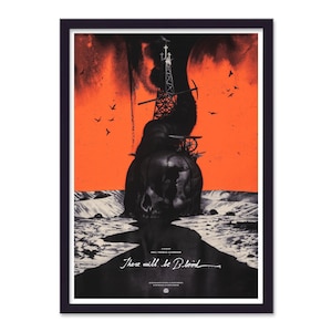 There will be blood reimagined movie poster