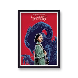 Pan&#39;s Labyrinth V3 Reimagined Movie Poster