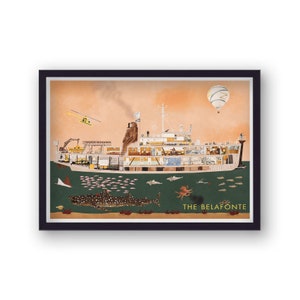 The life aquatic v2 Filmplakat neu erfunden