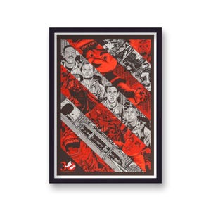 Ghostbusters 30th anniversary reimagined movie poster