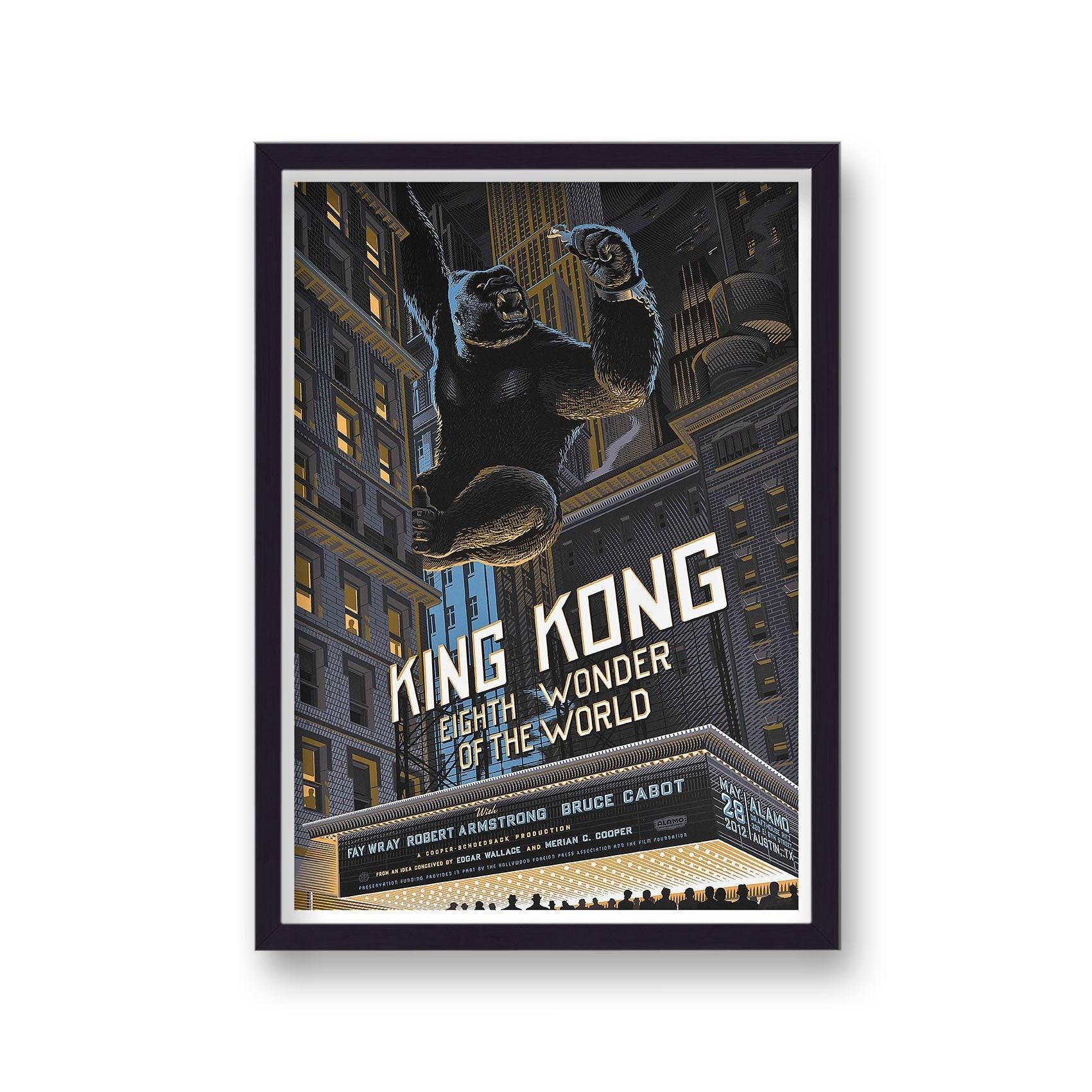 King kong v4 reimagined movie poster
