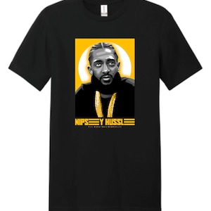 Rapper Pop Art Design T-Shirt | Busta Rhymes, DMX, Juice World, LL Cool J, Mac Miller, Nipsey Hussle, Run DMC, Pop Smoke, Young Dolph