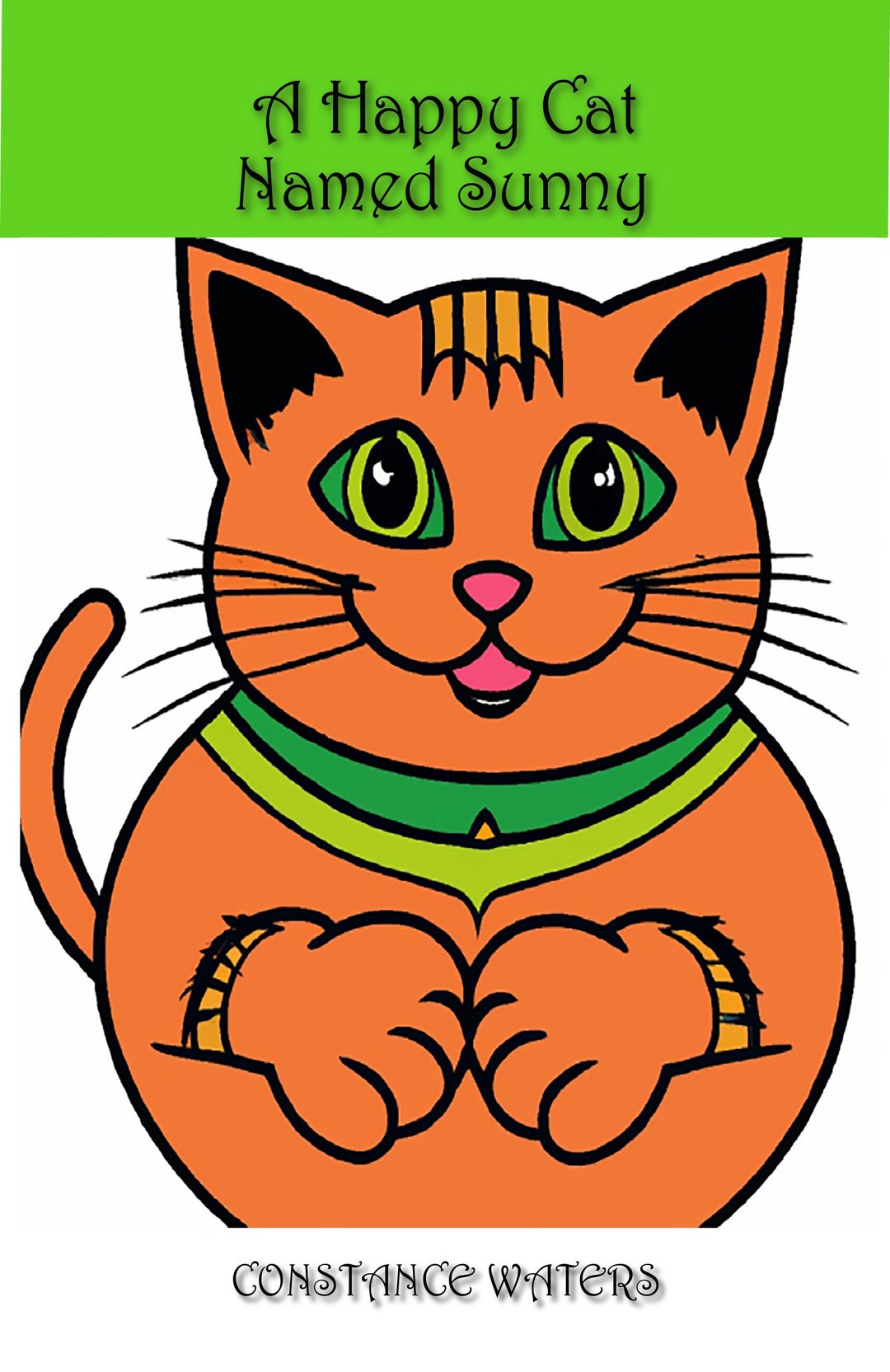 Digital Children's Book A Happy Cat Named Sunny Etsy