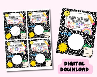 Back to School Gift Tags: Won-doh-ful Year Printable (Digital Download)