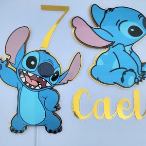 Stitch Cake Topper