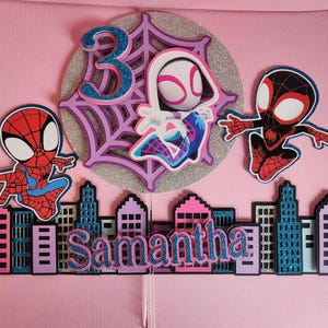 Spidey cake Topper
