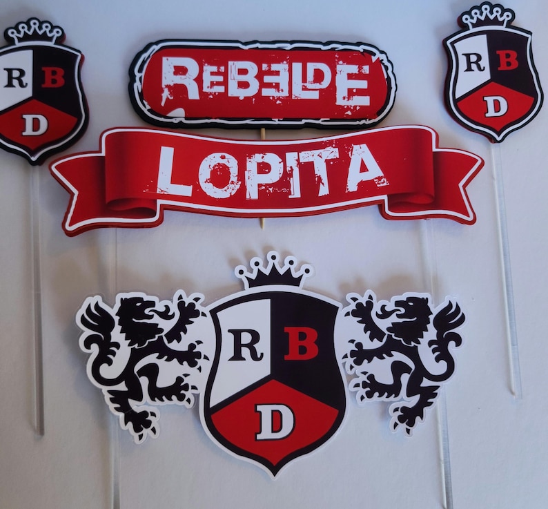 Rebelde Toppers Rebelde Cake Topper - Etsy