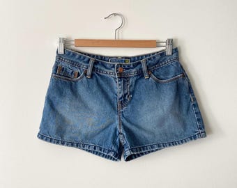 Pantalones cortos vaqueros clásicos Y2K de Old Navy para mujer talla S