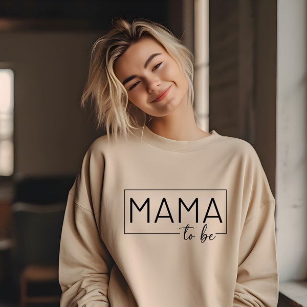 Mamá para ser pullover sudadera suéter mamá mamá regalo embarazada anuncio de embarazo suéter embarazada embarazada