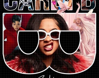 Cardi B 'Little Miss Drama Tour' PNG File, Tour Design (Digital Download)
