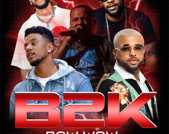 B2K Bow Wow Boys 4 Life Tour  Digital File Instan Download