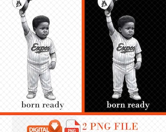 Baby Vladdy Guerrero Jr. PNG - Fan Art Shirt File (Digital Download)