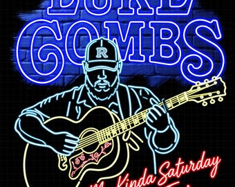 Luke Combs My Kinda Saturday Night Tour PNG (Digital Download)