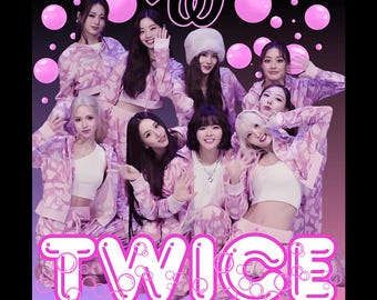 TWICE This Is For World Tour 2026 PNG FILE Digital Download Ready To Print