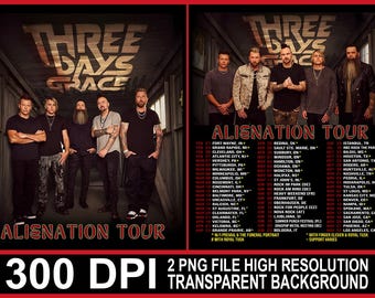 Three Days Grace Alienation Tour 2026 North America Concert Digital File Instan Download
