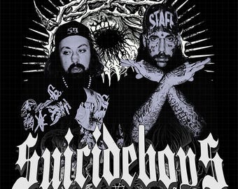SuicideBoys PNG, Rap Music Hip Hop Duo Tour 2026 Concert (Digital Download)