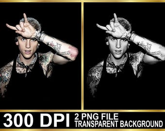 Machine Gun Kelly MGK Lost Americana Tour 2026 PNG File, Tour Design (Digital Download)