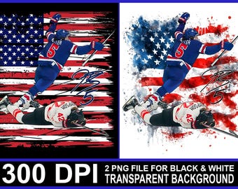 USA Women's Hockey PNG, Hilary Knight Digital File (Instant Download)