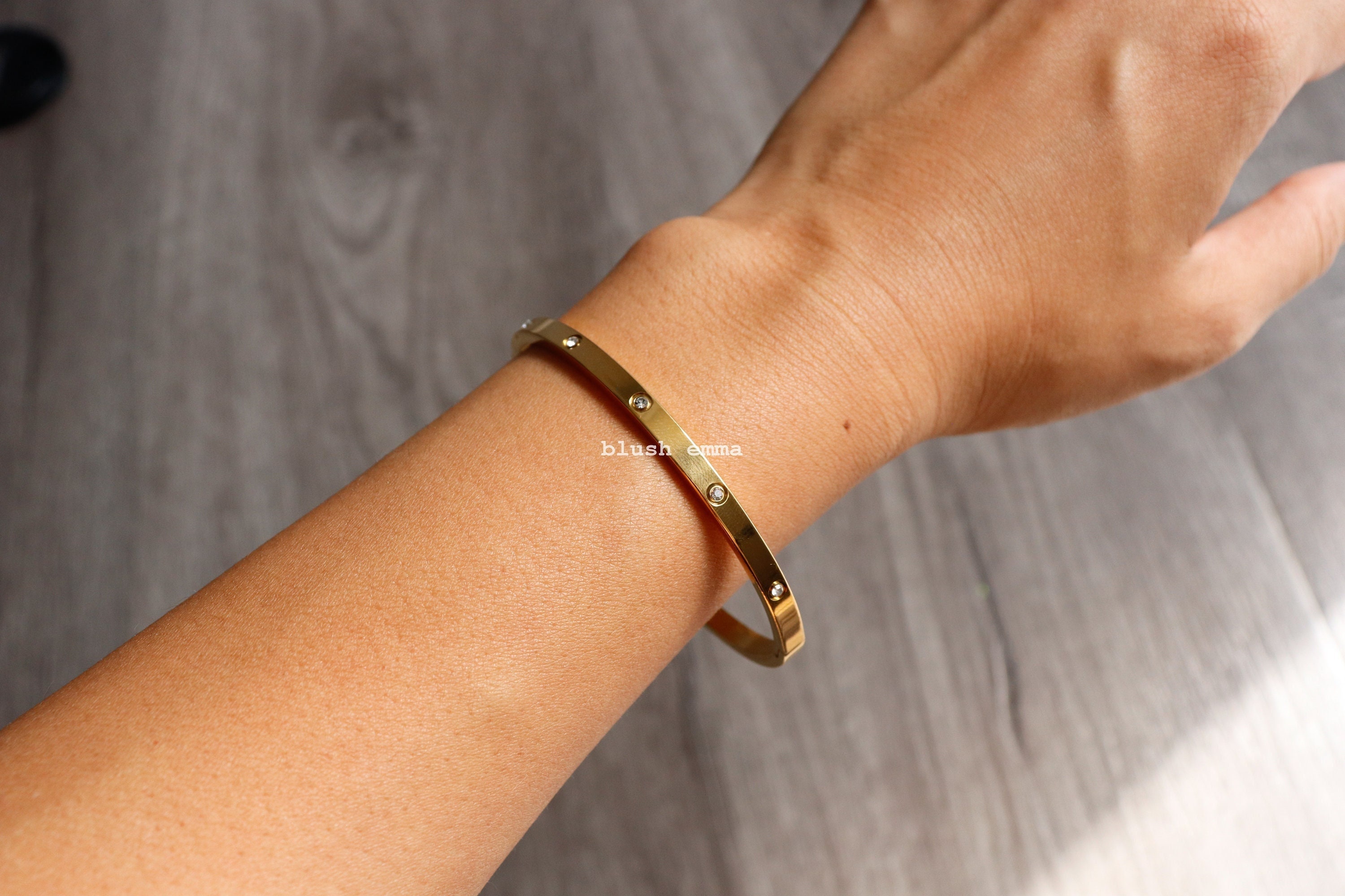 Cartier バングル ステンレススチール シルバー/ブラック 楽天市場