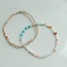 Layered Pastel Combo Beaded Stretch Bracelet | 7.5" Bead Boho Seeded ...