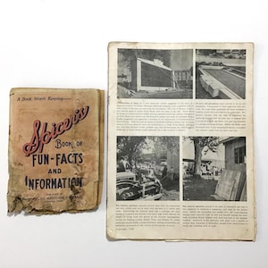 Antique/Vintage Paper Ephemera - 1920s 1948 1963 Photos & MCM Ads - Quack Medicine Ads, Horoscopes, Dreams, Santa, Kitten J. Catsby III, JFK