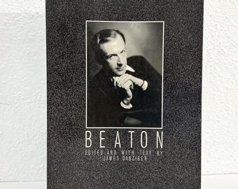 Beaton - James Danziger - Vintage 1986 SC Book - Henry Holt & Co, Cecil Beaton, British Photographer, Fashion, Celebrities, WWII Photography