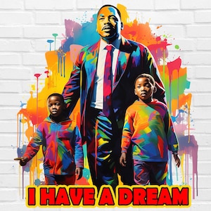 Fête de la Martin Luther King PNG | Martin Luther King PNG | Mois de l'histoire des Noirs png | MLK PNG pour enfants | Citations de Martin Luther King | J'ai un rêve