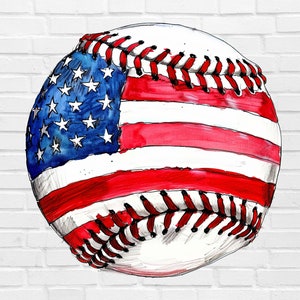 Bandera de EE.UU. Béisbol Png / 4 de julio Png / Bandera de EE.UU. Png / EE.UU. Png / 4 de julio Png / Png patriótico / América Png / 4 de julio Png