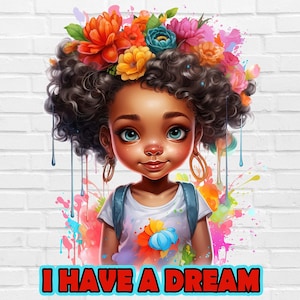 Fête de la Martin Luther King PNG | Martin Luther King PNG | Mois de l'histoire des Noirs png | MLK PNG pour enfants pour filles | Citations Martin Luther King