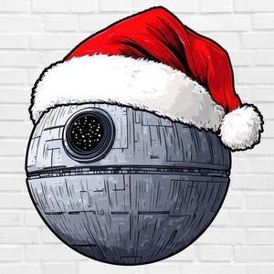 Star Wars Weihnachten PNG | Weihnachten Star Wars PNG | Death Star Mit Weihnachtsmütze Clipart | Star Wars Halloween PNG | Darth Vader Png | Sithmas