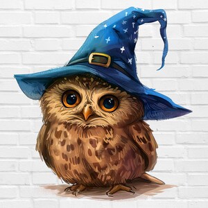 Sowa Czarodziej PNG | Mistyczna Sowa PNG plik | Magiczna Sowa PNG | Voodoo Sowa Png | Ptak Png