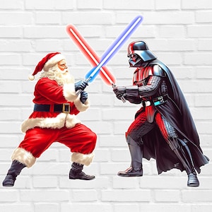 Weihnachten Star Wars PNG | Star Wars Weihnachten PNG | Weihnachten Darth Vader PNG | Lichtschwert Png-Datei | Weihnachtsmann Png | Lichtschwert Png Clipart