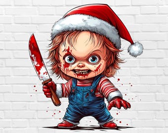 チャッキー クリスマス PNG | チャッキー ハロウィーン PNG | ホラー映画 キラー PNG | メリー クリスマス PNG クリスマス ホラー PNG クリスマス パジャマ PNG Pjs Pj