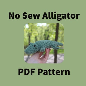 Crochet alligator pattern, NO SEW pattern, Crochet Pattern, Pocket, Amigurumi, Pattern, Amigurumi Pattern, crochet alligator