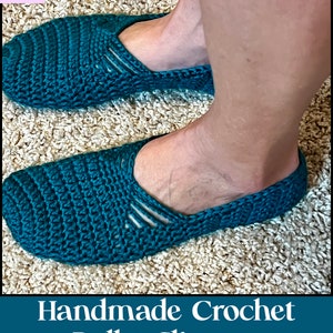Ultra Comfortable and Soft Handmade Crochet Ballet Slippers - Customizable Sizes & Colors
