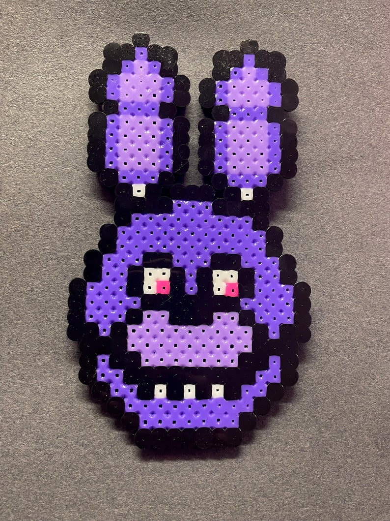 FNAF Bonnie Fuse Bead Etsy