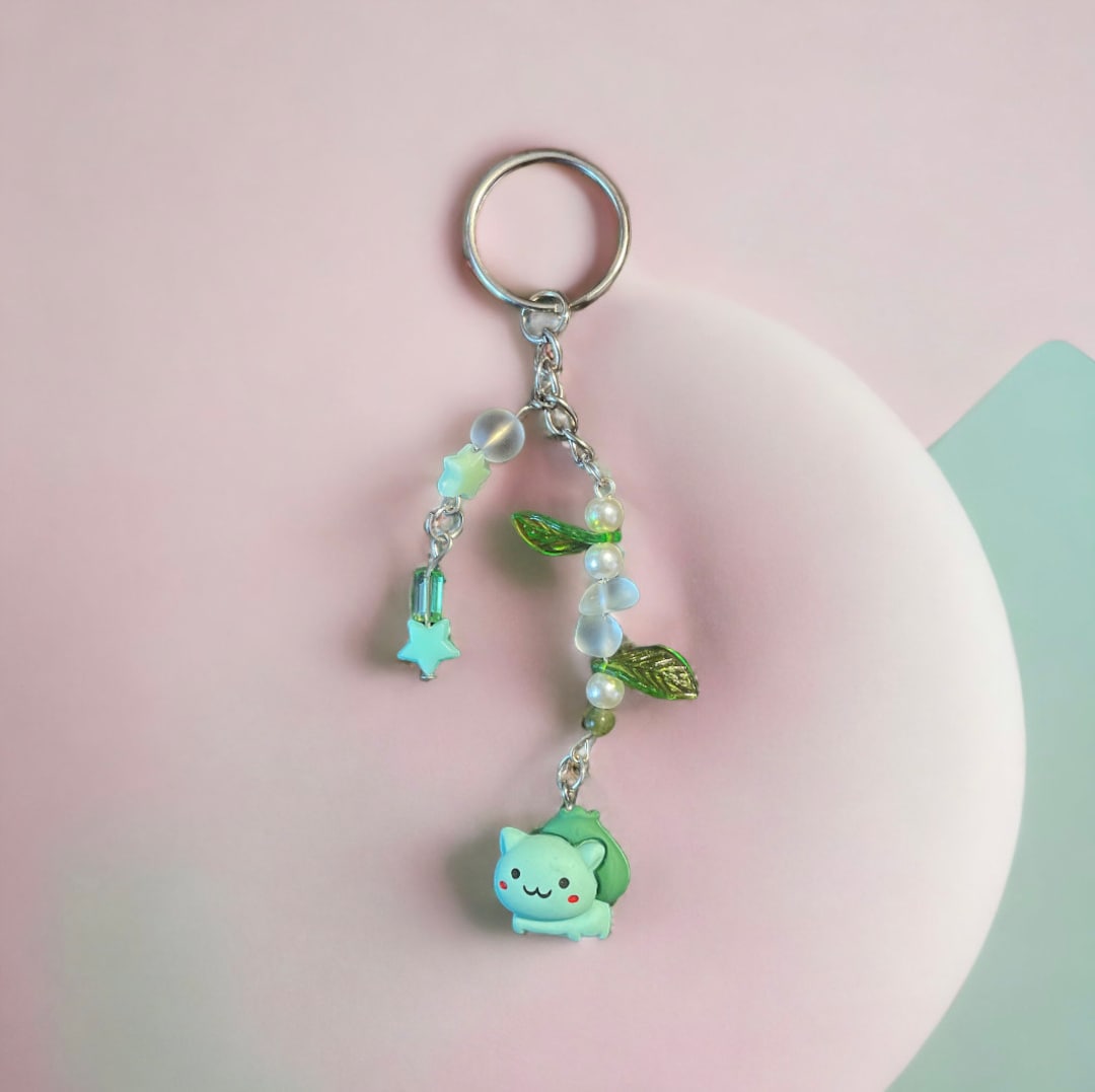 Bulbasaur Pokemon Keychain - Etsy