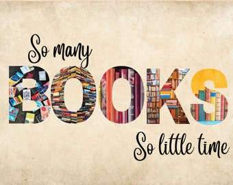 So Many Books So Little Time Postcard