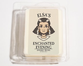 Elsa's Enchanted Evening Wax Melt | Spooky Wicks | Retro Halloween Wax Melts | Fall Wax Melts | Scented Soy Wax Melts