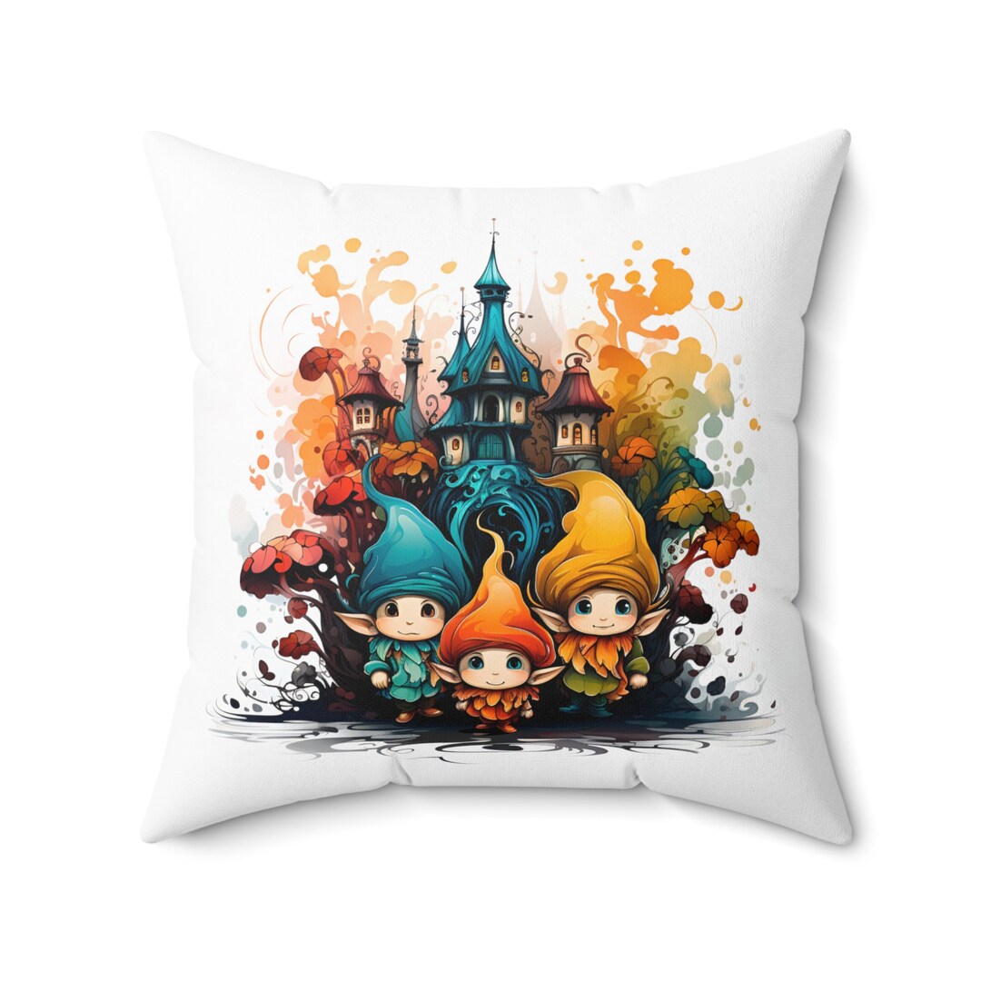 Christmas Gnomes Cushion 2023 Funny Gnomes Cushion Santa Etsy