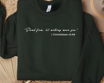 Religious Sweatshirt, Jesus Crewneck, Christian Apparel, Cute Unisex Sweatshirt, Religious Gift for Her, Women's Religious Shirt