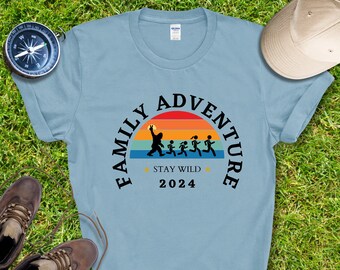 Family Holiday T-shirt, Funny Family Vacation Shirt, Personalised Holiday Family Vacation T-shirts
