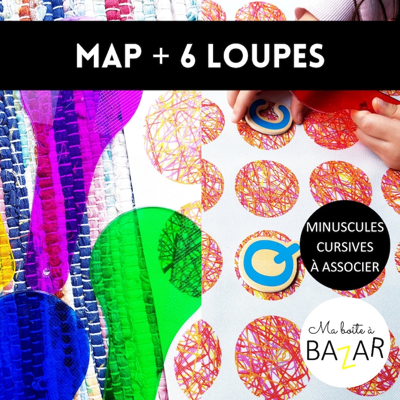 Map magique pour apprendre les lettres minuscules cursives image 3