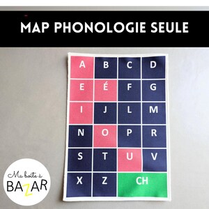 Phonologiekarte, Angriffsgeräusche, Montessori, OEKO-TEX Stoffkarten aus Bio-Baumwolle, Kinderaktivität