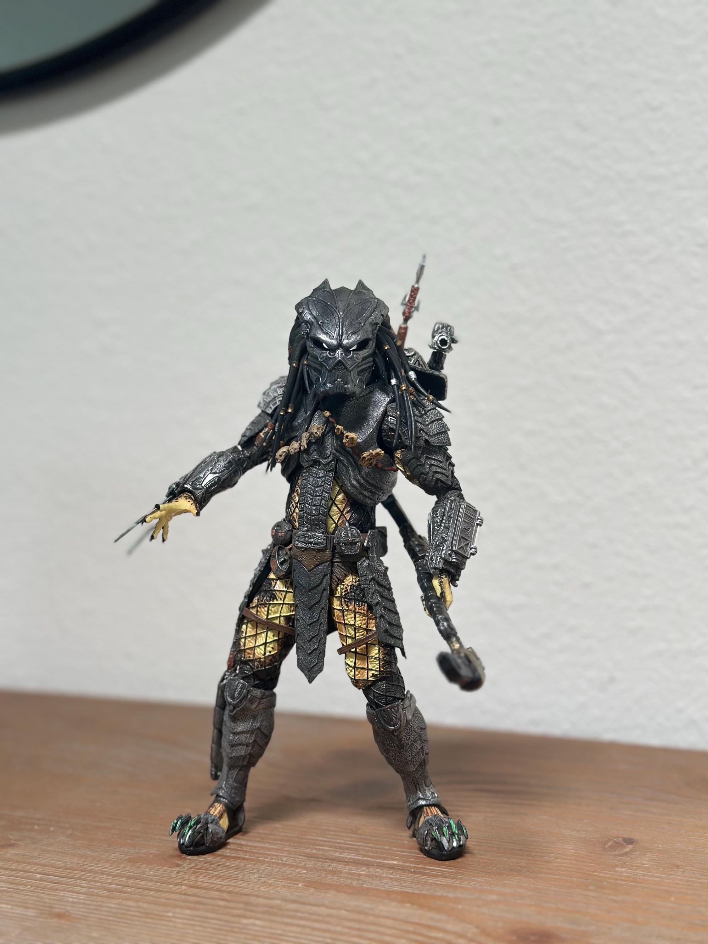 Custom Destroyer Predator Mask For Neca Predator 1/10 Scale