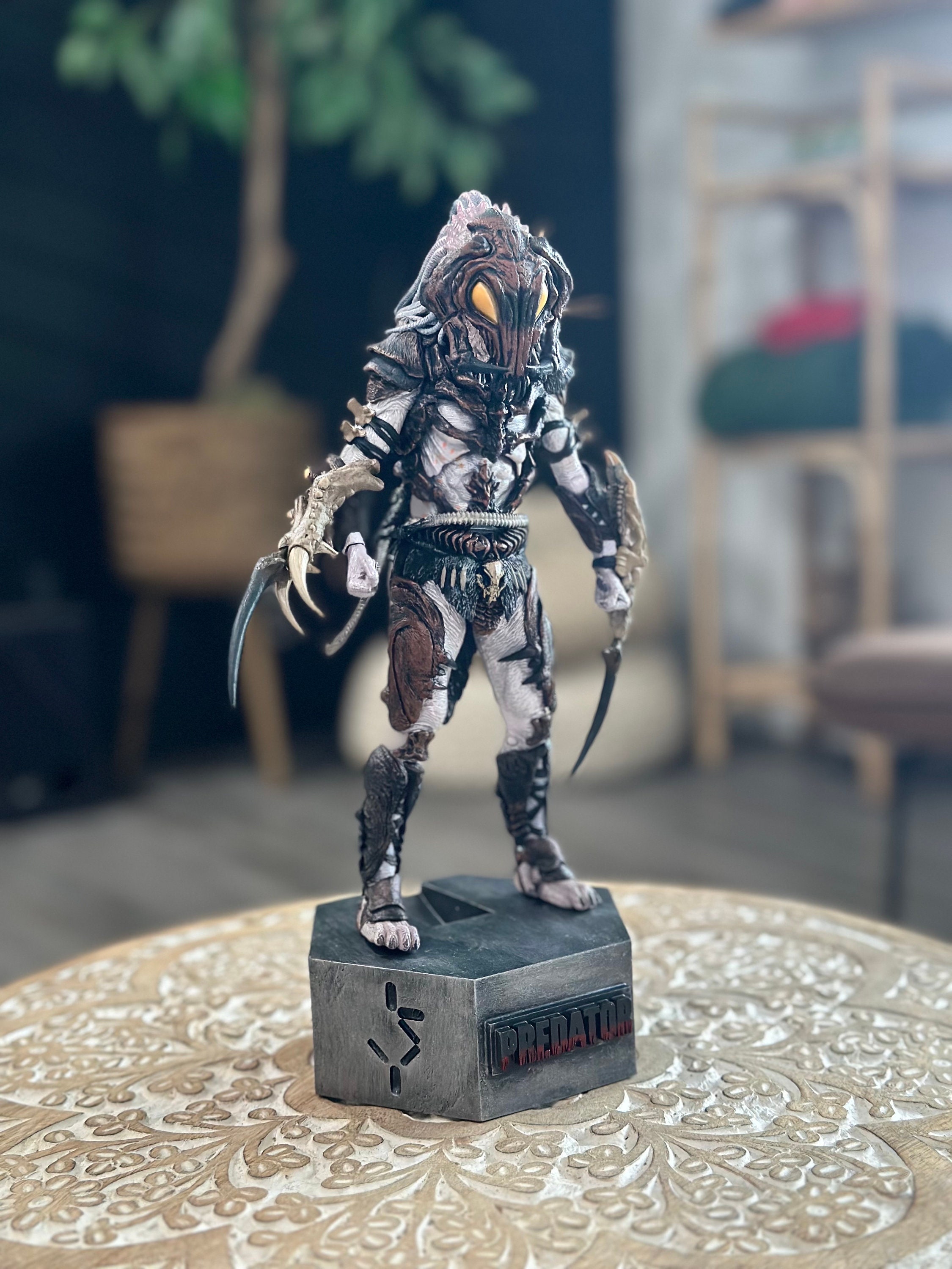 Custom Platform Stand for Neca Predators - Etsy Custom Platform Stand for Neca Predators - Etsy